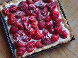 Tarte sablée aux fraises