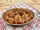 Clafoutis gourmand aux cerises et aux amandes ♨