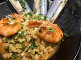 Crozetto aux gambas et couteaux ♨♨