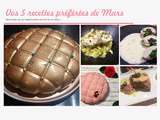 Vos 5 recettes préférées en Mars sont