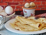 Crêpes aux bananes et aux œufs sans gluten, sans lactose et sans farine