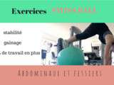 Entrainement swiss ball abdominaux et fessiers