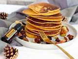 Pancakes patate douce et wild orange de Doterra