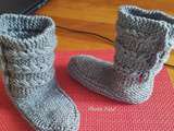 Chaussons  tresse  pour Ptite Soeur