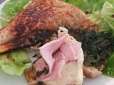 Croque-Monsieur Jambon-Fromage-Epinards