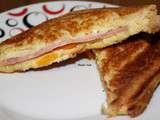 Croque-monsieur Jambon-Tomates cerise