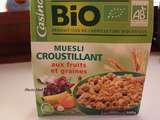 Muesli croustillant aux fruits et graines