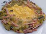 Omelette Asperges-Jambon