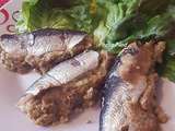 Sardines farcies aux Fruits secs