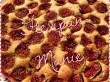 Tarte aux figues du jardin