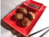 Boulettes de boeuf façon yakitori {Cuisine japonaise}