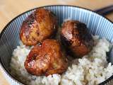 Boulettes de poulet façon yakitori {zérodéchet}