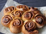 Cinnammon rolls aux éclats de pomme