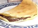 Crêpe choco/coco