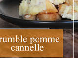 Crumble pomme cannelle