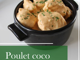 Facile et rapide : poulet coco curry rouge