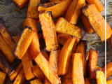 Frites de butternut au four