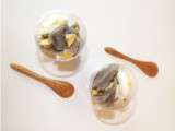 Mini-verrine artichaut/oeuf  pour buffet dinatoire