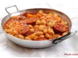 Ragout de cocos blancs au chorizo