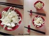 Salade chinoise au chou blanc