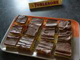 Barres sables au Toblerone