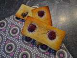 Financier framboise ou nutella