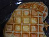 Gaufre de liege fourree au fromage