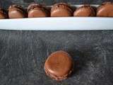 Macaron au chocolat