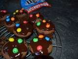 Muffins aux m&m s crispy