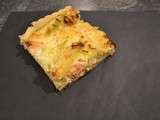 Quiche poireau saumon