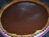 Tarte au chocolat praline