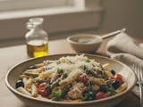 Pasta Niçoise au Parmesan