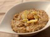 Risotto aux champignons, marrons et aux copeaux de Pélardon