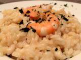 Risotto aux crevettes et au Saint Nectaire