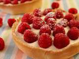 Tartelette aux framboises