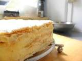 Mille-feuille à la crème pâtissière