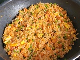 Riz à la tomate façon asiatique