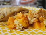 Crumble de Butternut au parmesan