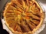 Tarte amandine pistaches-abricots