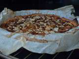 Tarte noisettine poire-chocolat