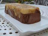 Terrine chocolat, poires et tofu soyeux [vegan]