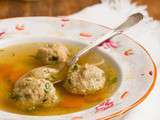 Soupe de poule aux kneidlers