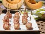 Roulés de jambon cru à la feta