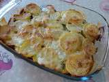 Gratin pommes de terre et cèpes