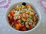 Salade de riz aux légumes