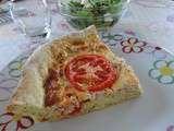 Tarte à la tomate et au thon