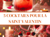 5 Cocktails Romantiques à Préparer pour la Saint-Valentin