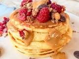 Pancakes au fromage blanc