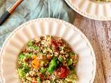 Salade de quinoa et brocoli