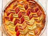 Tarte à la rhubarbe